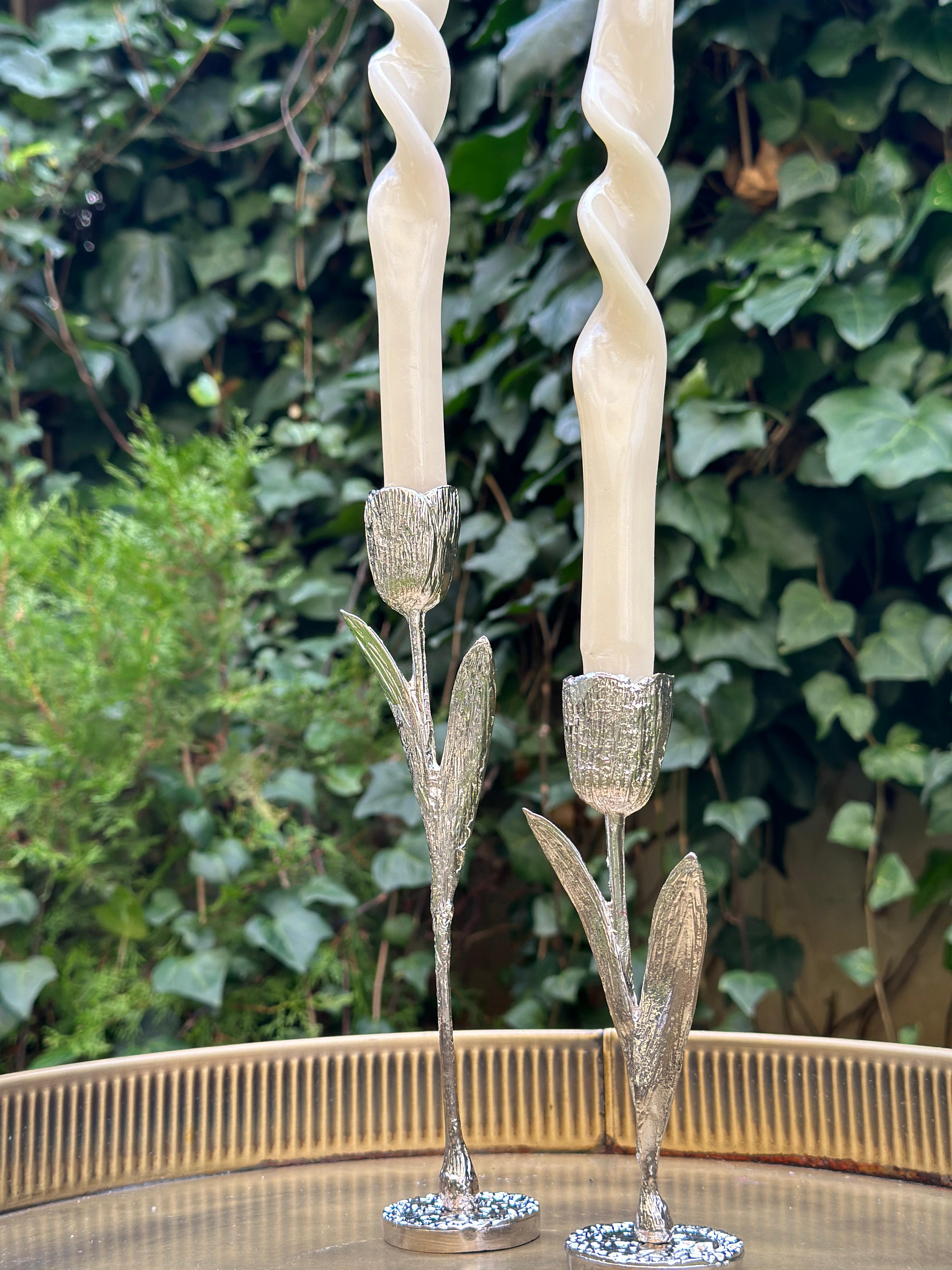 Lale Döküm şamdan